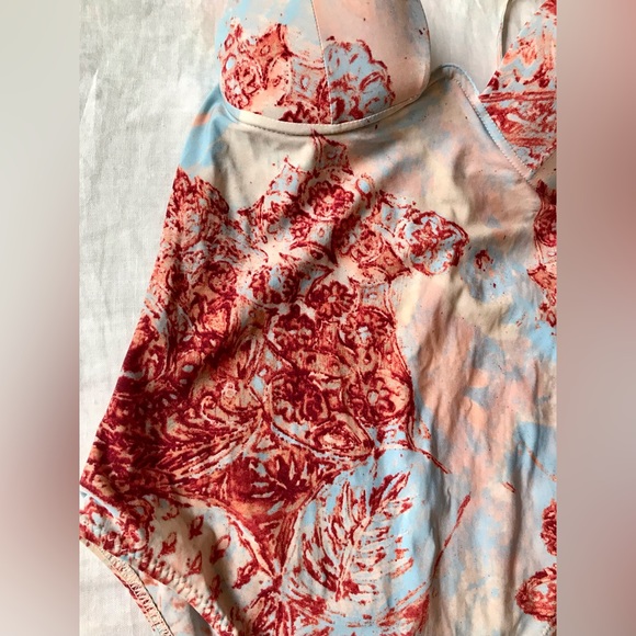 Pain de Sucre Cottagecore Toile Dream One-Piece Swimsuit - Picture 9 of 16